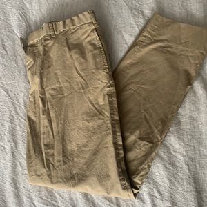 W34/L32 cotton Brooks brothers red fleece collection khakis